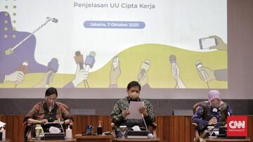 Menko Airlangga Klaim 2 Sektor Duluan Untung dari UU Ciptaker