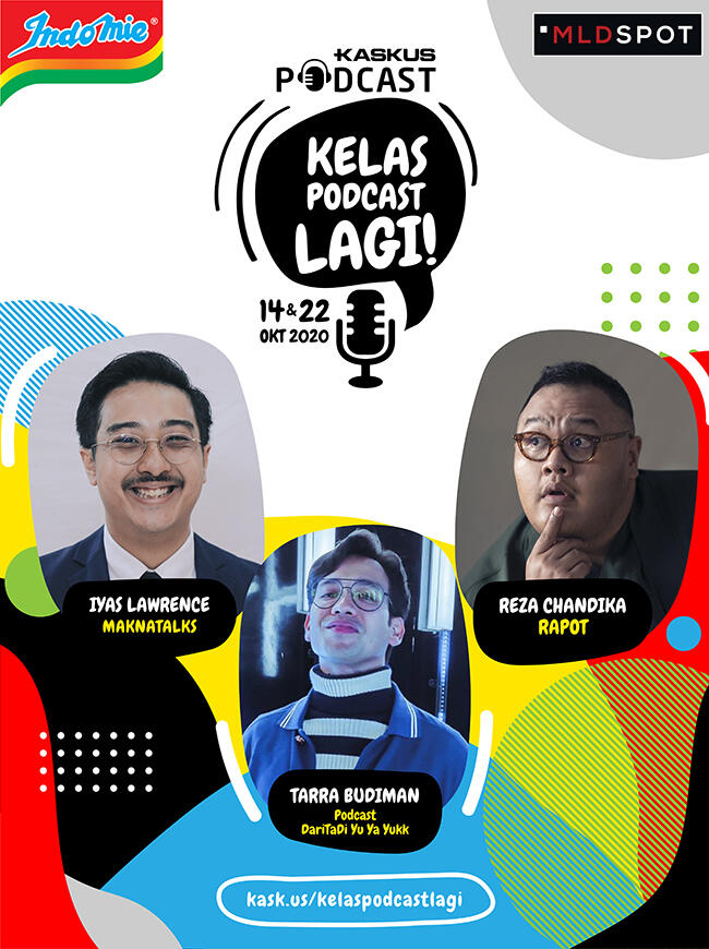 Ada Kelas Podcast Lagi. Mau Ikutan? Cek Info Lengkapnya Dimari Gan!