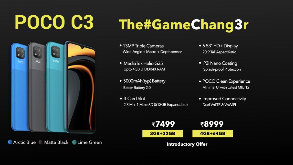Poco Melebarkan Sayap ke Kelas Mid-Low dengan Poco C3, Apakah Rebranding Redmi 9C?