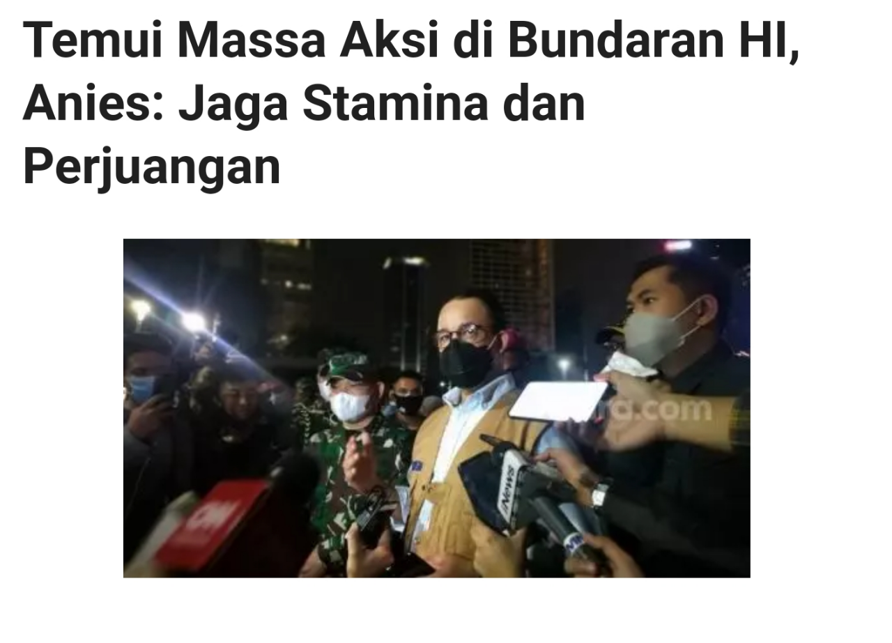 YW Sindir Anies Baswedan: Bingung Ada Kepala Daerah Enggak Marah Assetnya Dibakar