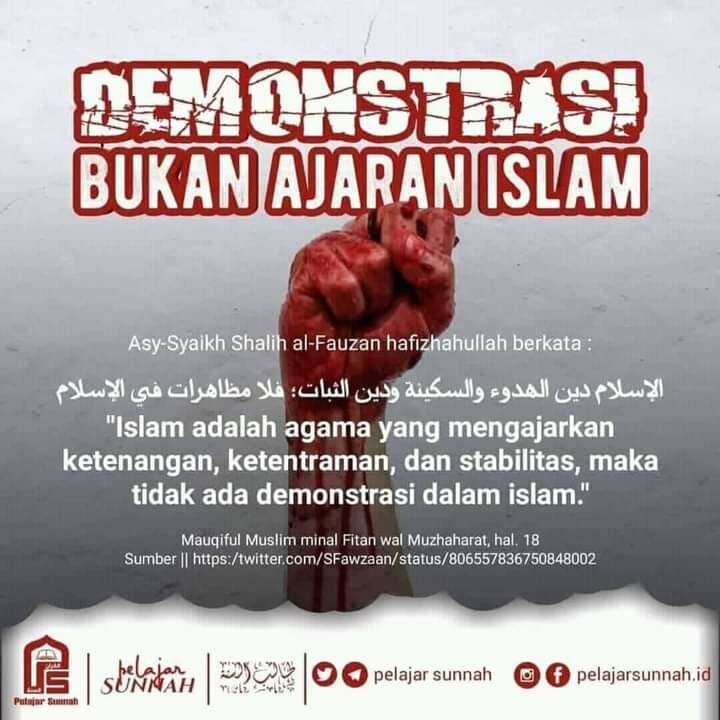 4 Alasan Aksi Demo Tidak Seharusnya Dilakukan Mahasiswa Muslim..Nomor 4 Emejiing