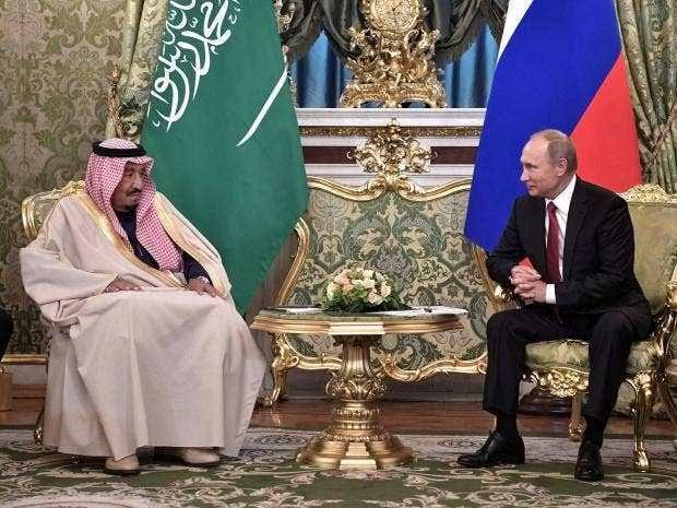 Raja Arab Saudi Dan Presiden Rusia Bertemu, Akankah Amerika Di Tinggalkan? 