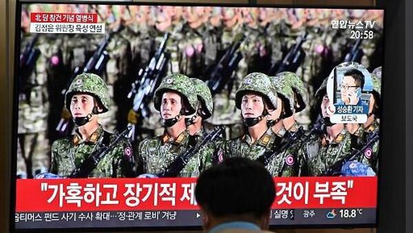 Korea Utara Pamerkan Rudal Balistik Raksasa Baru saat Parade Militer