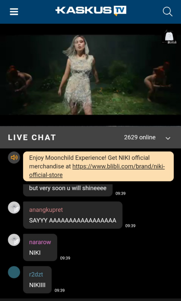 Keseruan Nonton Konser Teatrikal NIKI Zefanya Moonchild Live Experience, di KASKUS TV