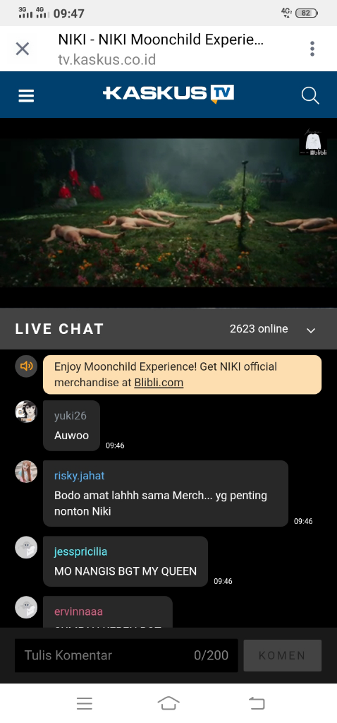 Keseruan Nonton Konser Teatrikal NIKI Zefanya Moonchild Live Experience, di KASKUS TV