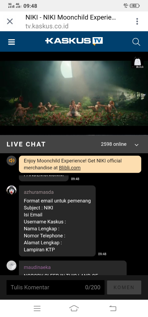 Keseruan Nonton Konser Teatrikal NIKI Zefanya Moonchild Live Experience, di KASKUS TV