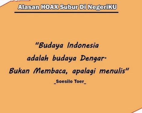 Kenapa HOAX ????????