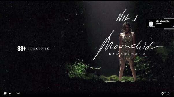 Moonchild Live Experience, Konser Treatikal Virtual NIKI ZEFANYA di KASKUS TV