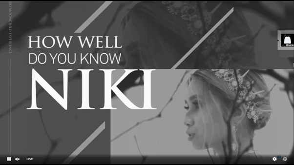 Moonchild Live Experience, Konser Treatikal Virtual NIKI ZEFANYA di KASKUS TV