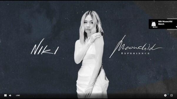 Moonchild Live Experience, Konser Treatikal Virtual NIKI ZEFANYA di KASKUS TV