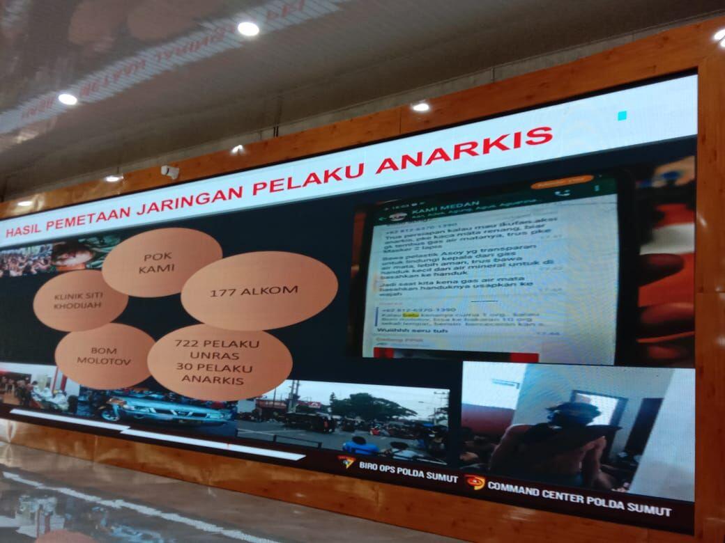Kapolda Sumut Ungkap Dugaan Keterlibatan KAMI di Ricuh Demo Omnibus Law