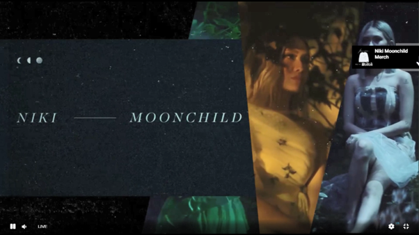Cetar, Konser Moonchild Live Experience Niki Zefanya di Kaskus TV