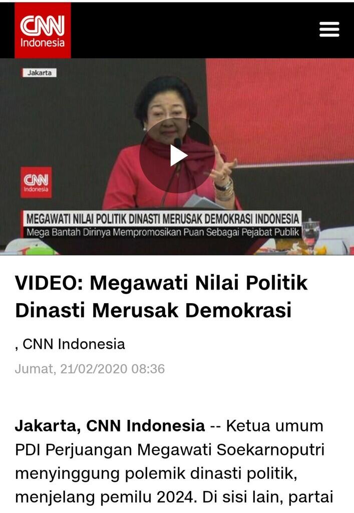 Golkar, PDIP dan Nasdem Dominasi Pengusung Dinasti Politik di Pilkada 2020