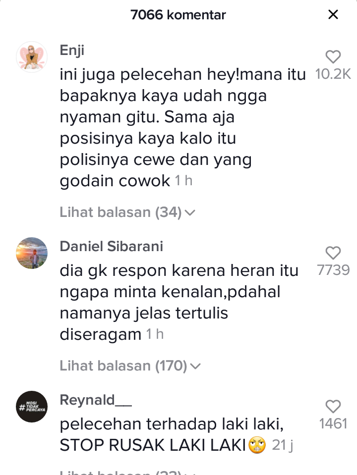 Mahasiswi Ajak Kenalan Polisi Ganteng Saat Demo, Netijen : Dasar Gak Tau Malu!