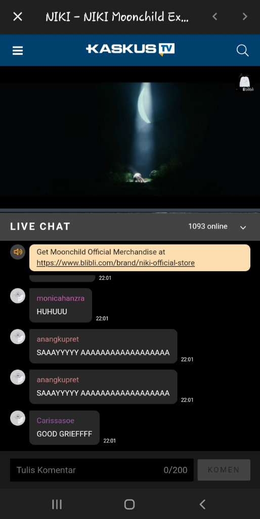 Live Experience Moonchild Niki, Konser dengan Konsep Panggung yang Luar Biasa Keren!
