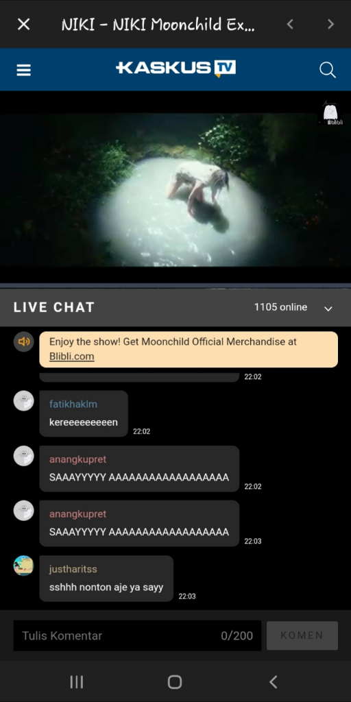 Live Experience Moonchild Niki, Konser dengan Konsep Panggung yang Luar Biasa Keren!