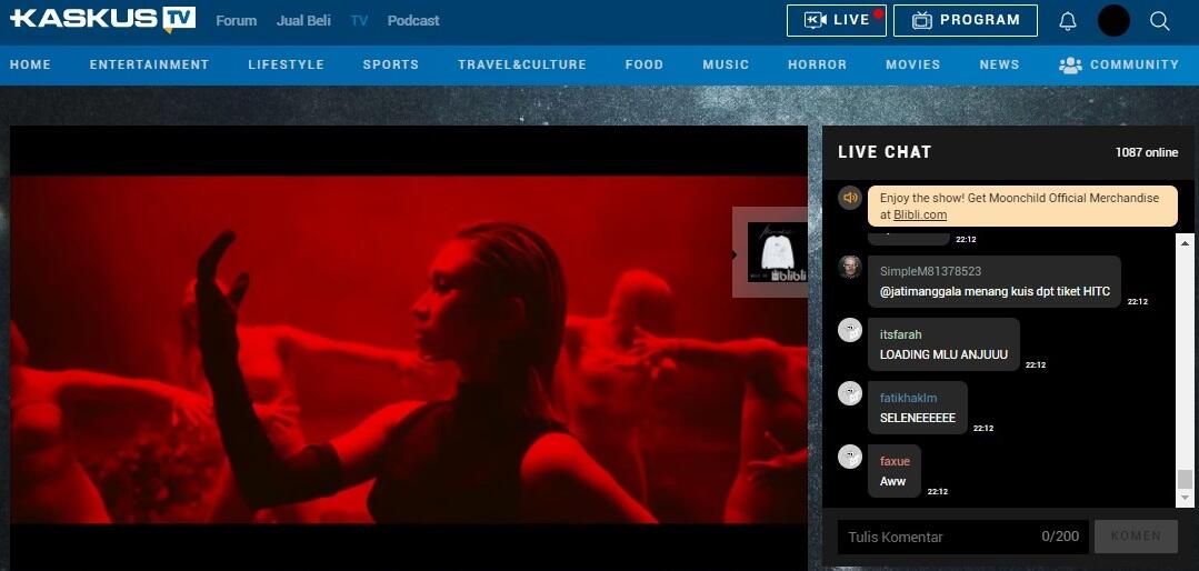 Petjah! Konser Virtual NIKI - Moonchild Live Experience di KASKUS TV