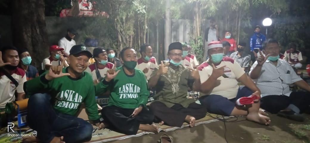Grup Patrol Legendaris dan Laskar Temor Situbondo Ngopi Bareng Cawabup Situbondo