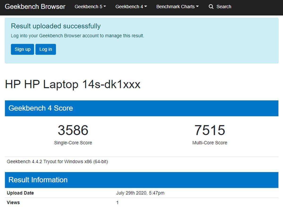 Review HP 14s-dk1003au