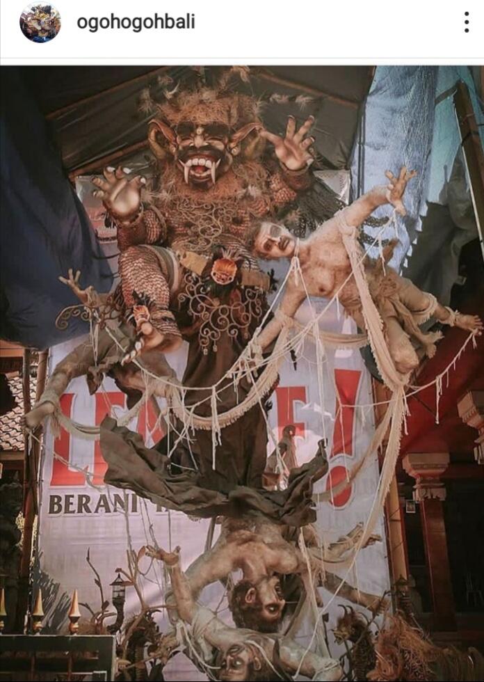 &#91;Coc Req.Bali&#93;Yuk Berkenalan Dengan Ogoh-ogoh Dari Bali, Yang Sangat Spektakuler Ini 