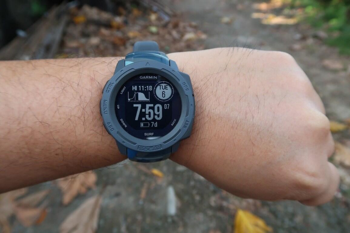 Review Garmin Instinct Solar Surf Edition