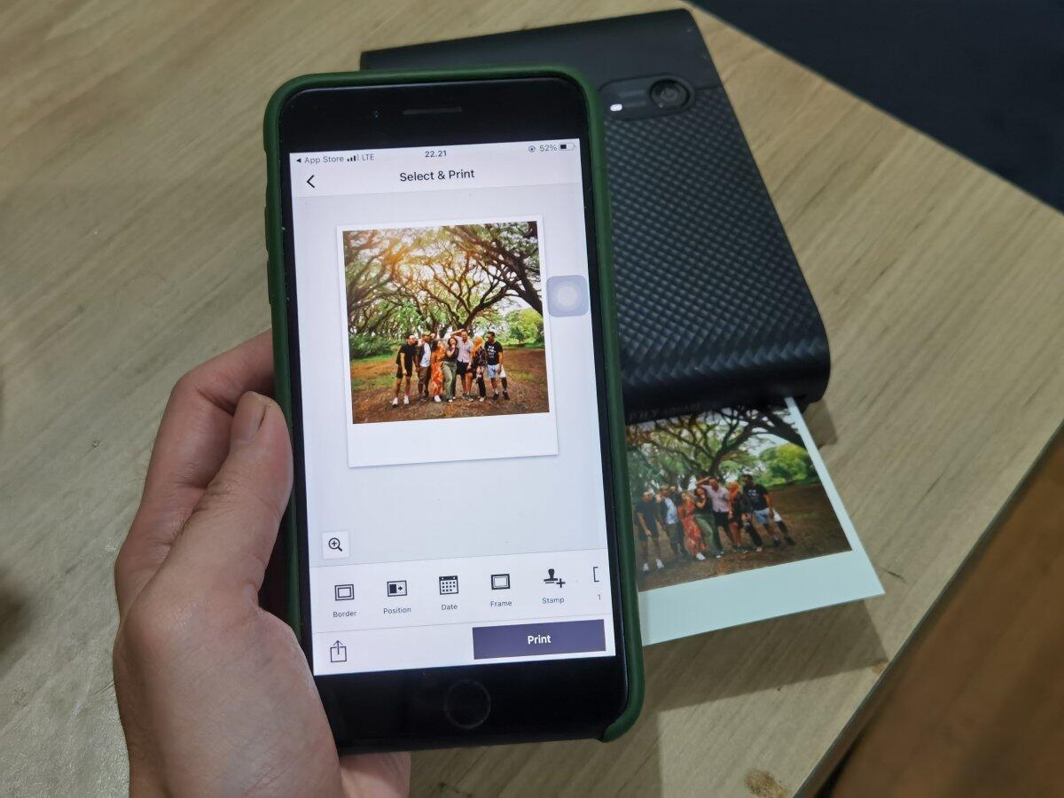 Review Canon Selphy Square QX10