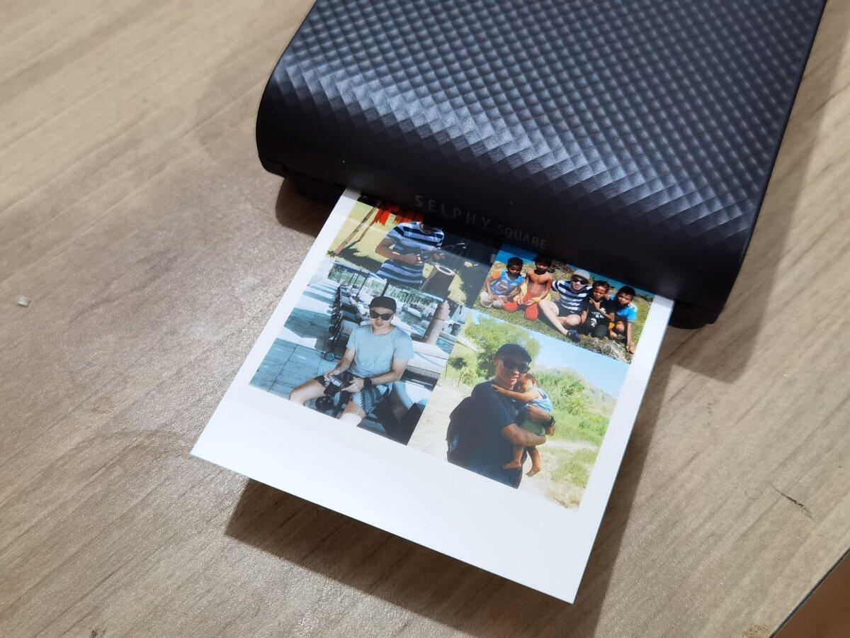 Review Canon Selphy Square QX10