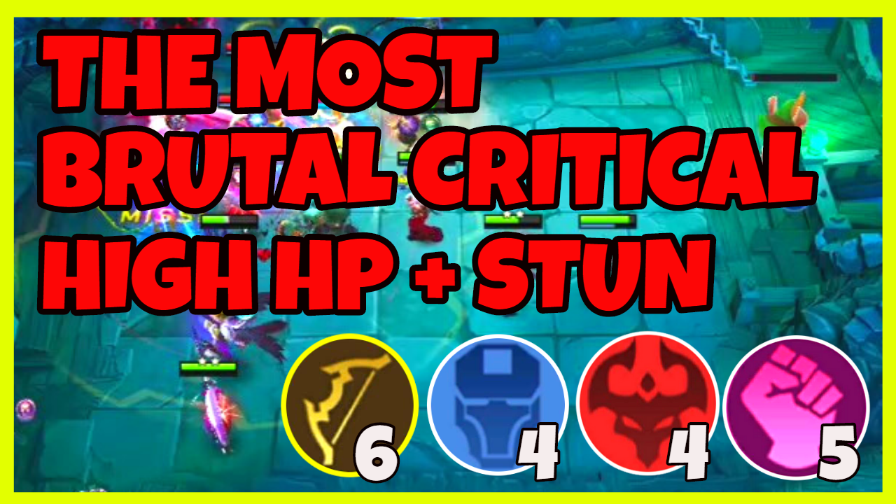 COMBO 6 MARKSMAN 4 CYBORG 4 ABYSS - META MAGIC CHESS - MAGIC CHESS TIPS AND TRICKS