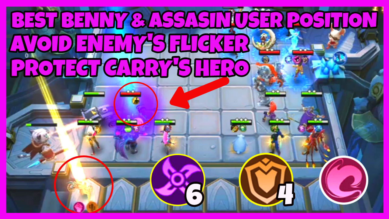 COMBO 6 ASSASIN 4 TARGEMAN SHAPER SHIFTER - BEST STRATEGY MAGIC CHESS