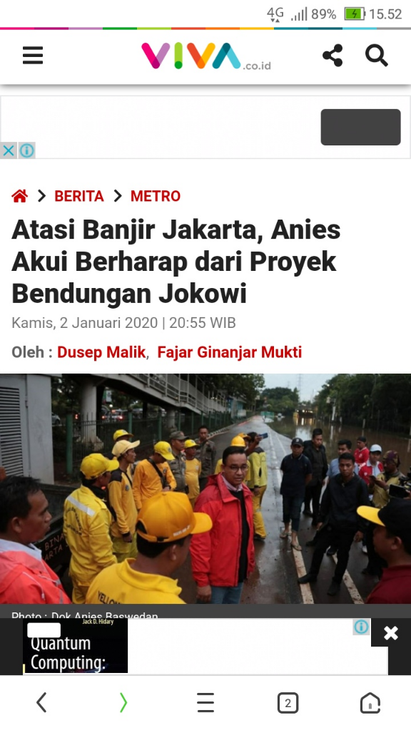 Sederet Langkah Pemprov DKI Antisipasi Banjir Musim Hujan