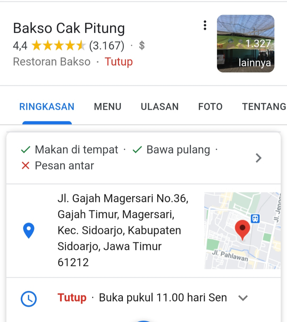 &#91;COC Reg. Sidoarjo&#93; Makanan Favorite Ku Ketika Tinggal Di Sidoarjo