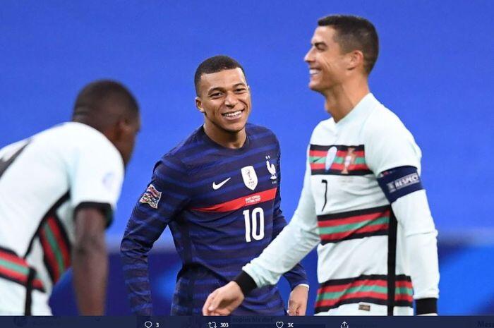 Rencana Gila Juventus, Duetkan Kylian Mbappe dan Cristiano Ronaldo