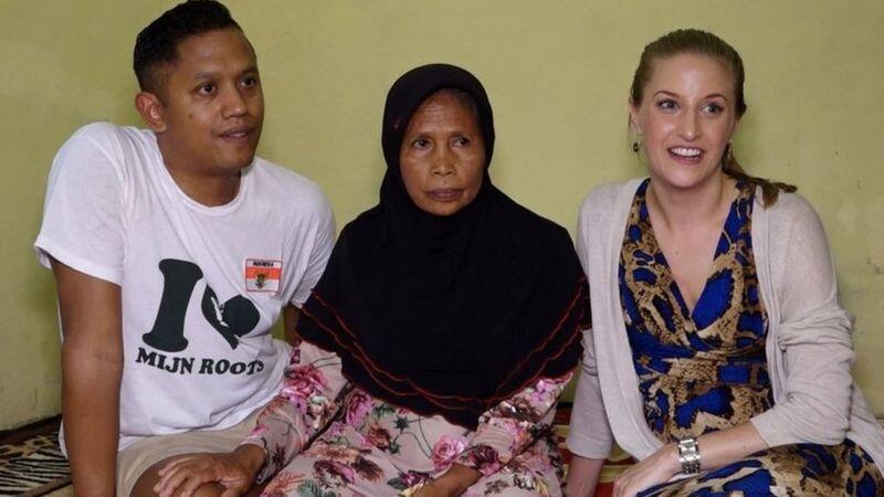 Setelah 40 tahun terpisah, anak Indonesia yang diadopsi warga Belanda bertemu ibu ..