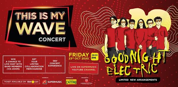 Formasi Baru Goodnight Electric Bakal Gelar Konser Virtual Gan!