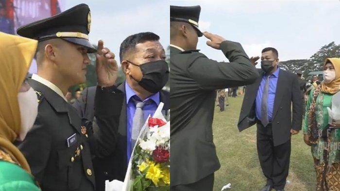 Anakku Komandanku, Anggota TNI Ini Hormat ke Anaknya yang Perwira, Ini ...........