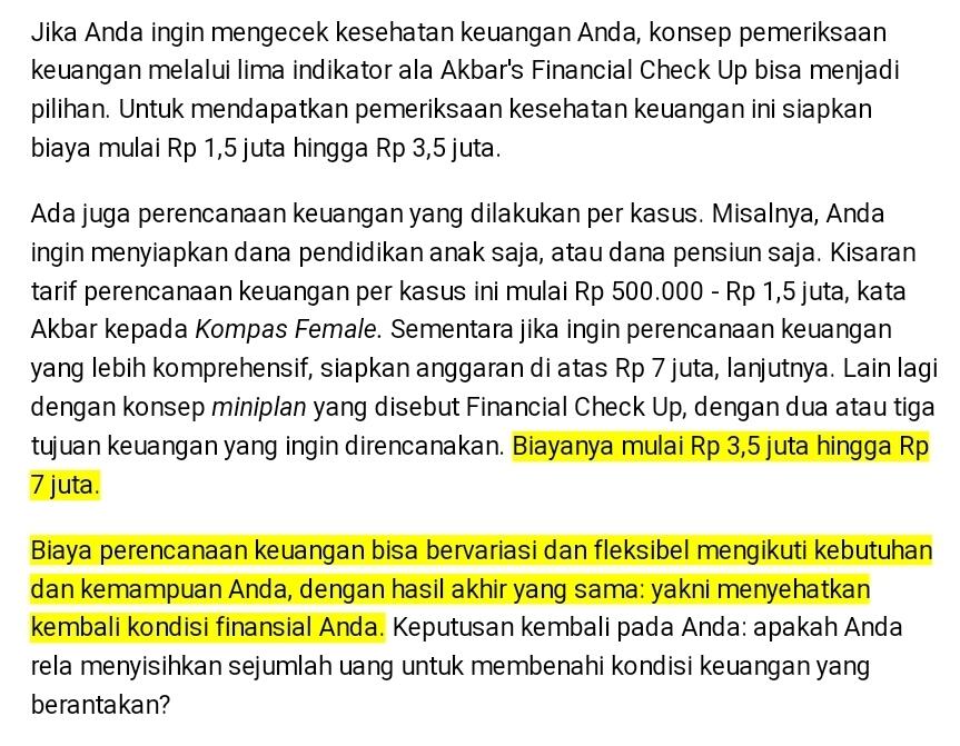 Metode dan Alat Bantu Perencanaan Finansial Secara Rutin