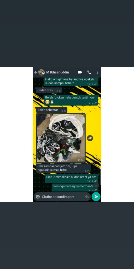Open Barang Second Import Murah, Yang Mau Jualan Untung Maksimal Masuk Gan !