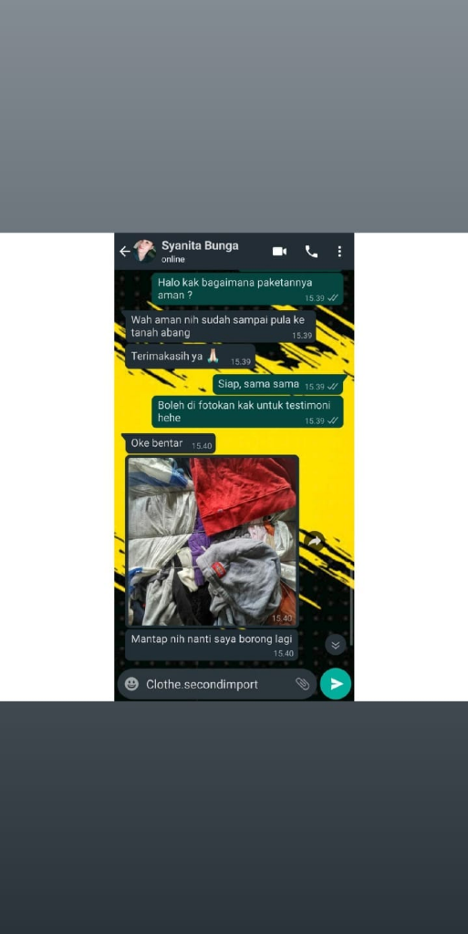 Open Barang Second Import Murah, Yang Mau Jualan Untung Maksimal Masuk Gan !