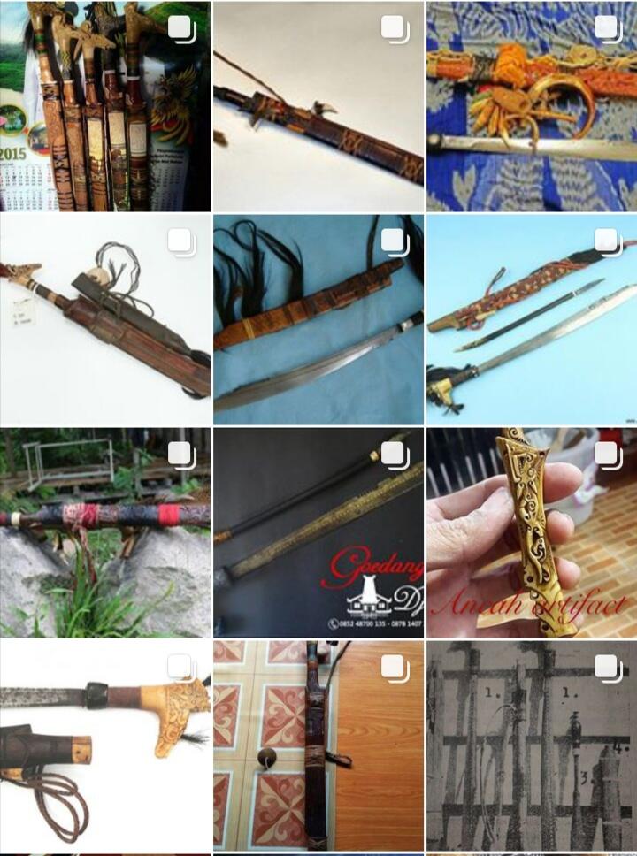 &#91;COC Kalimantan Tengah&#93; Mandau, Senjata Khas Suku Dayak Kalimantan Tengah