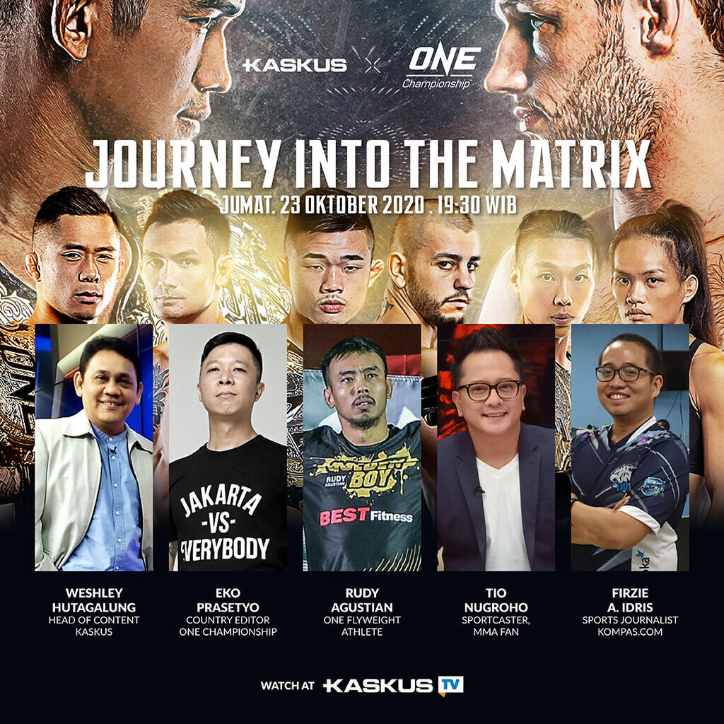 Journey Into The Matrix Kupas Tuntas Ajang Utama ONE Championship yang Eksplosif!