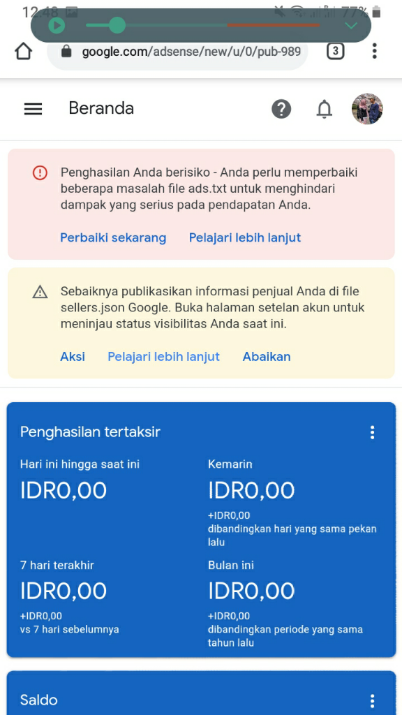Gimana Atasi Masalah Adsense Ini ? Mastah Blogger Munculah