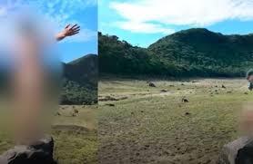 Naik Gunung Gede Pangrango Malah Foto Bugil, Masih Waras Toh Mas? 