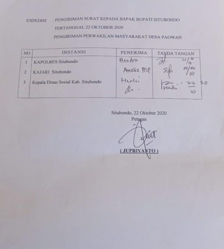 Hot !!!! Warga Paowan Lapor Terkait Dugaan Penyalahgunaan Wewenang Dan Dugaan Tipikor