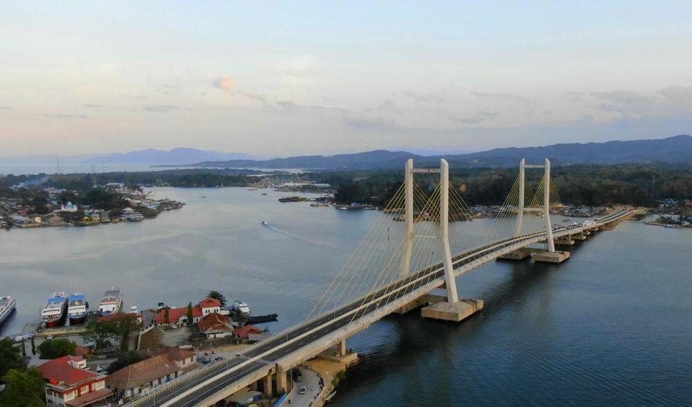 Keren! Begini Penampakan Jembatan Teluk Kendari Rp 804 M