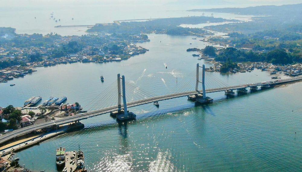 Keren! Begini Penampakan Jembatan Teluk Kendari Rp 804 M