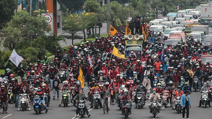 Mengenal Pembangkangan Sipil yang Diusung Massa Aksi Tolak Omnibus Law.