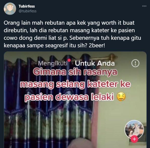 Video Viral! Demi Lihat Penis, Wanita Diduga Perawat Rebutan Tangani Pasien