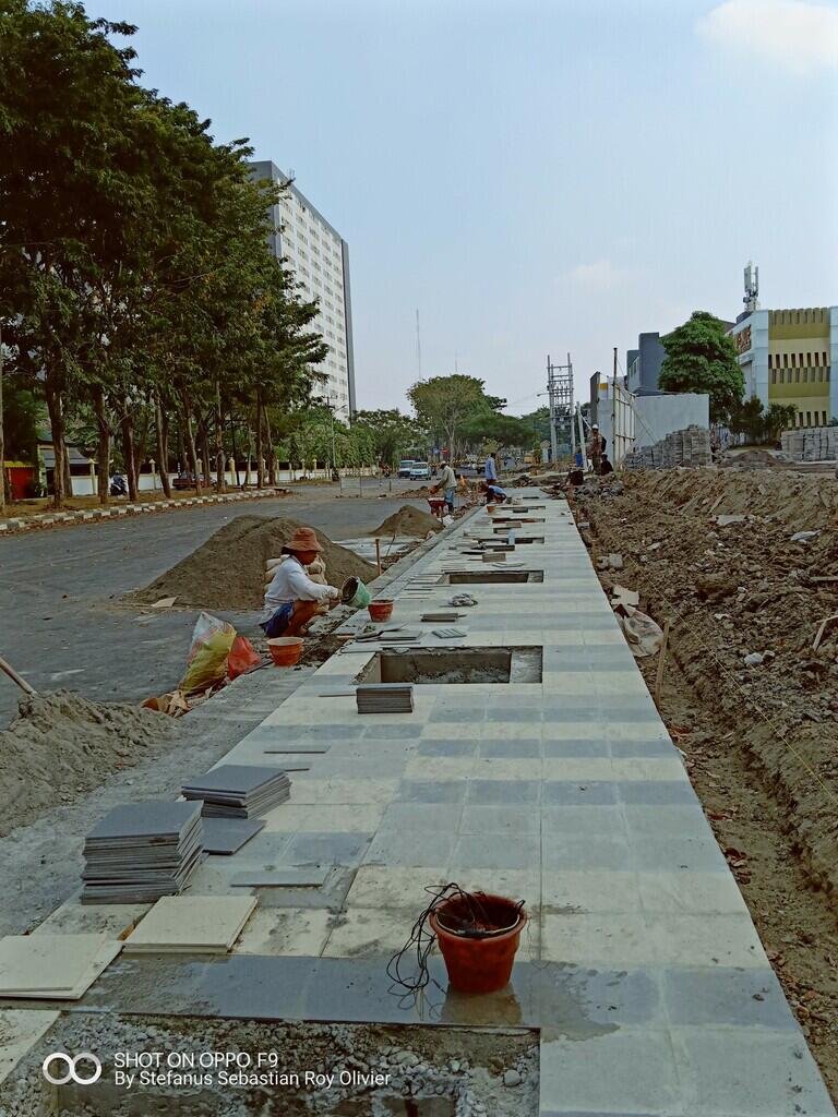 PT GIGANTARA SUKSES MANDIRI RAHARJA | PROJECT PENDESTRIAN KOTA .