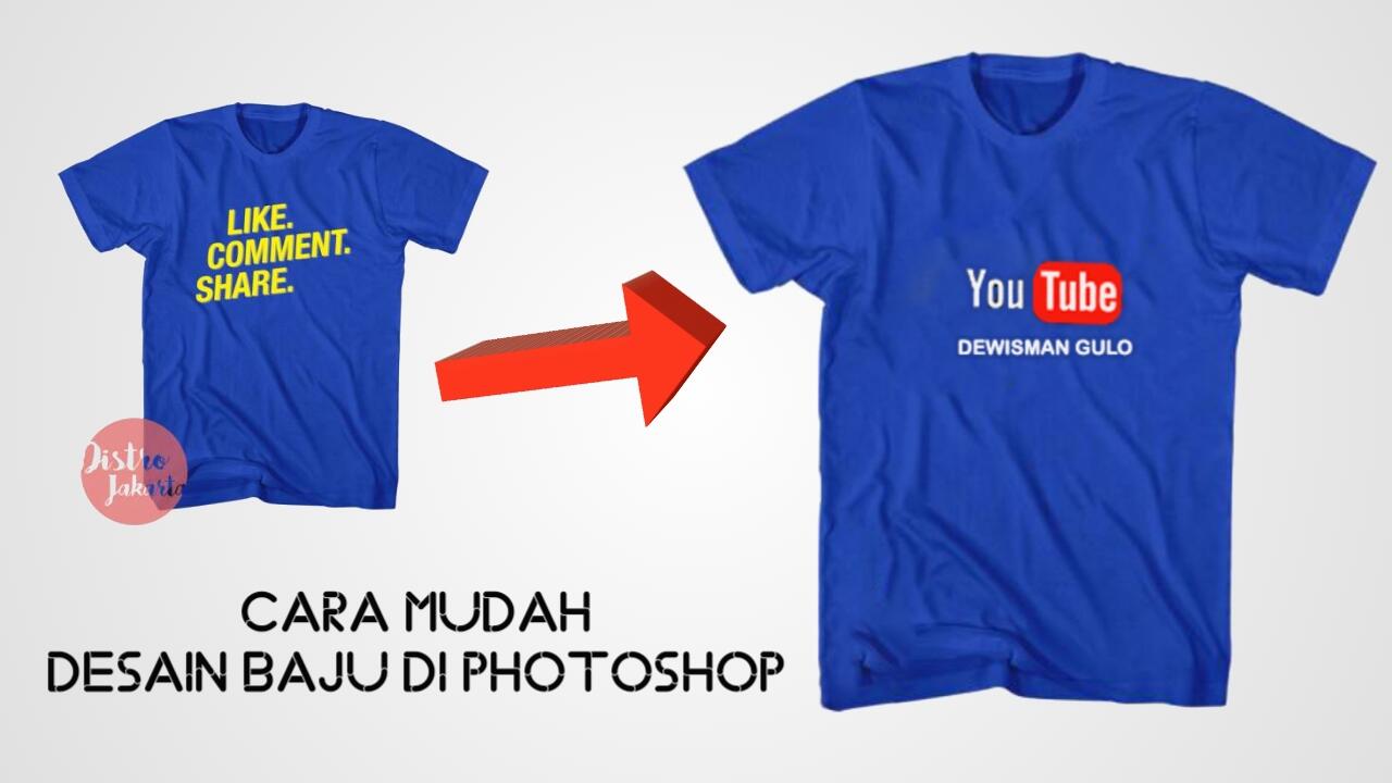 Cara Mudah Desain Baju Di Photoshop Kaskus