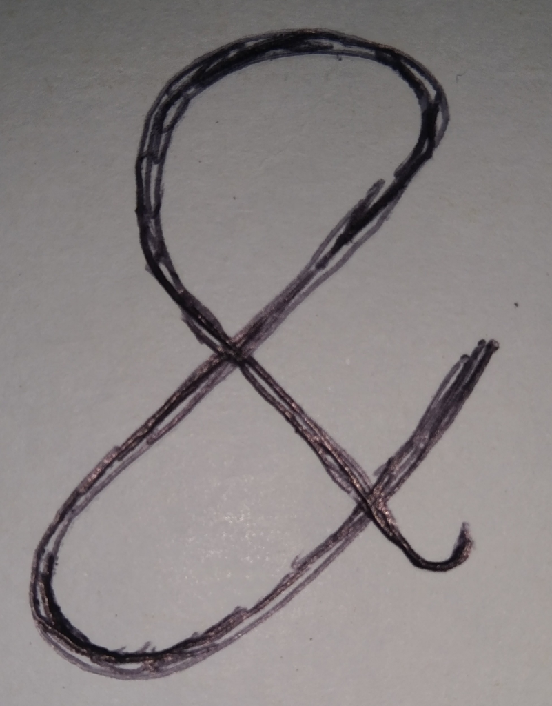 Sejarah Simbol Ampersand dalam Tulisan, Tercipta karena Tergesa-gesa